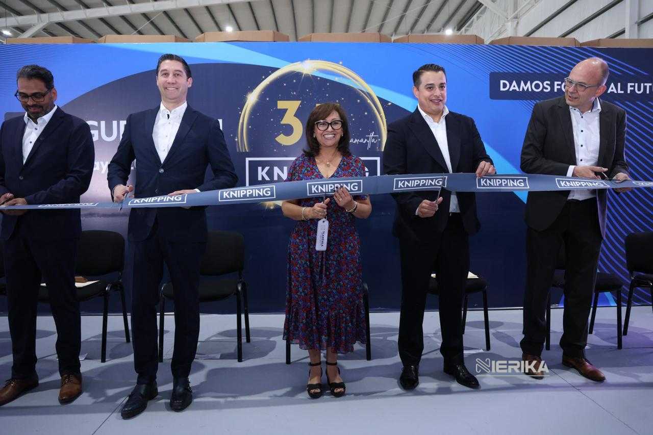 INAUGURA GOBERNADORA EXPANSIÓN DE EMPRESA ALEMANA KNIPPING AUTOMOTIVE EN HUAMANTLA