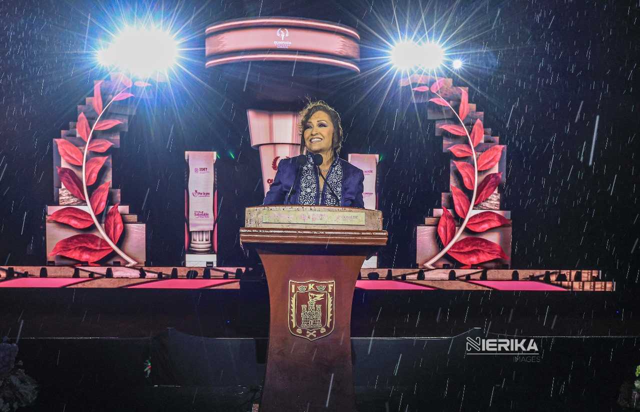 GOBERNADORA AGRADECE A CONADE POR TRAER LA FIESTA DEL DEPORTE A TLAXCALA