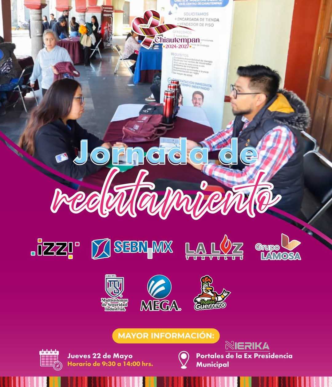 Jornada de Reclutamiento Laboral en Chiautempan