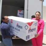 Blanca Angulo entrega calentadores solares a más de 90 familias chiautempenses