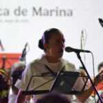 La Banda Sinfoníca de la Marina, se presentó en el zócalo municipal de Tecpan