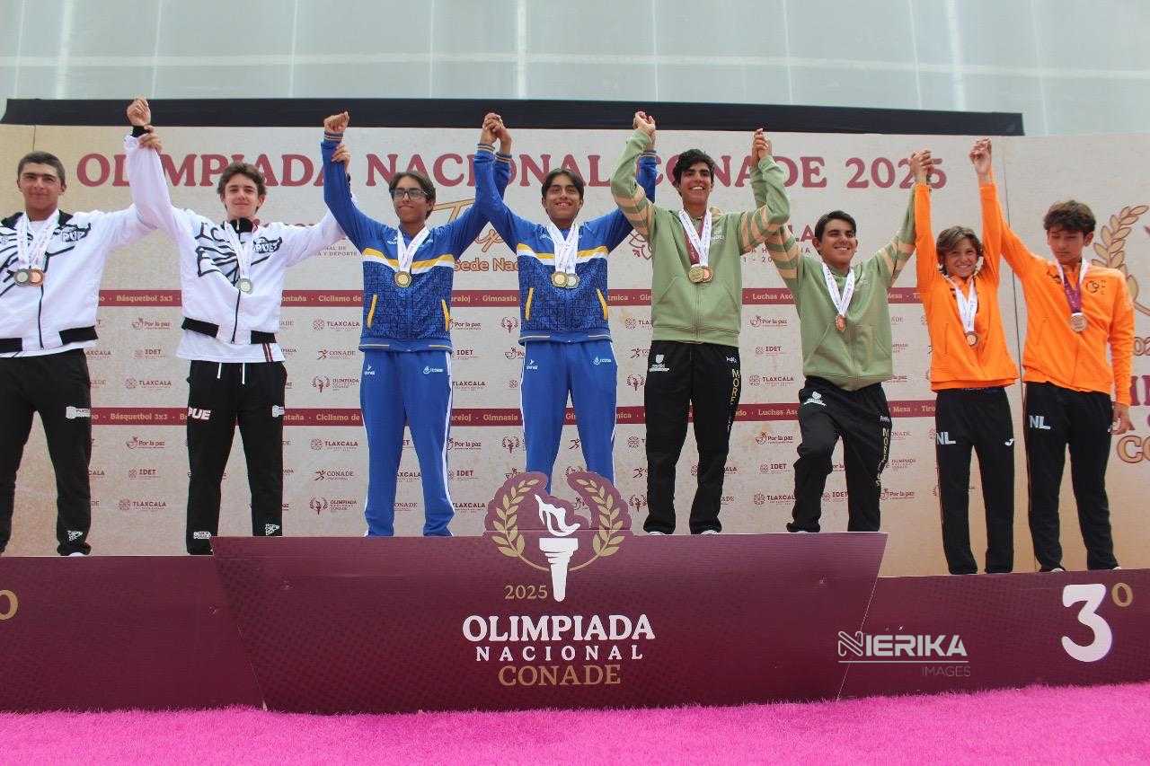 CULMINA EXITOSAMENTE EL TENIS EN LA OLIMPIADA NACIONAL 2025  Querétaro, Veracruz y Jalisco