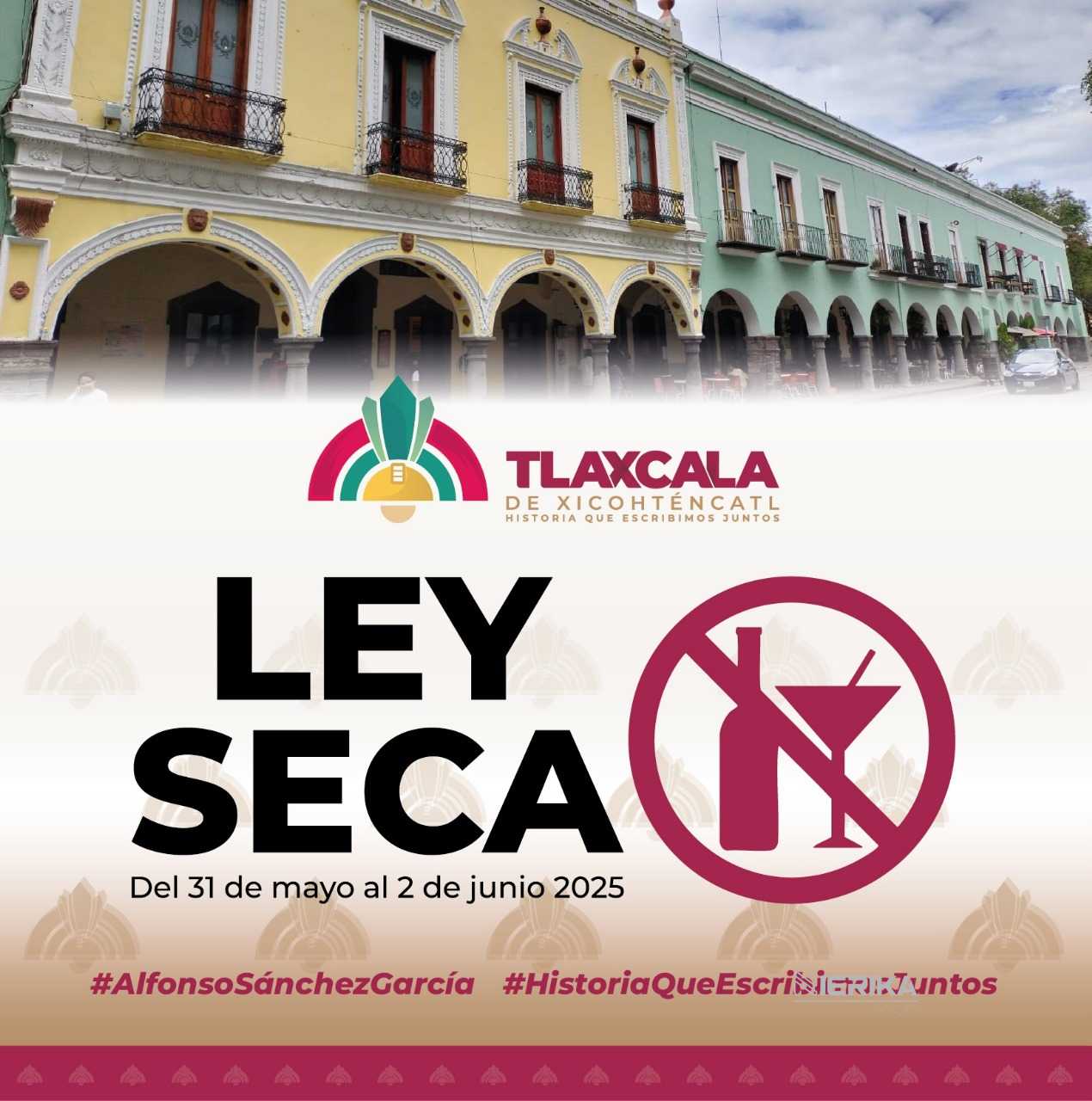 El Municipio de Tlaxcala aplicará Ley Seca para garantizar una jornada electoral pacífica