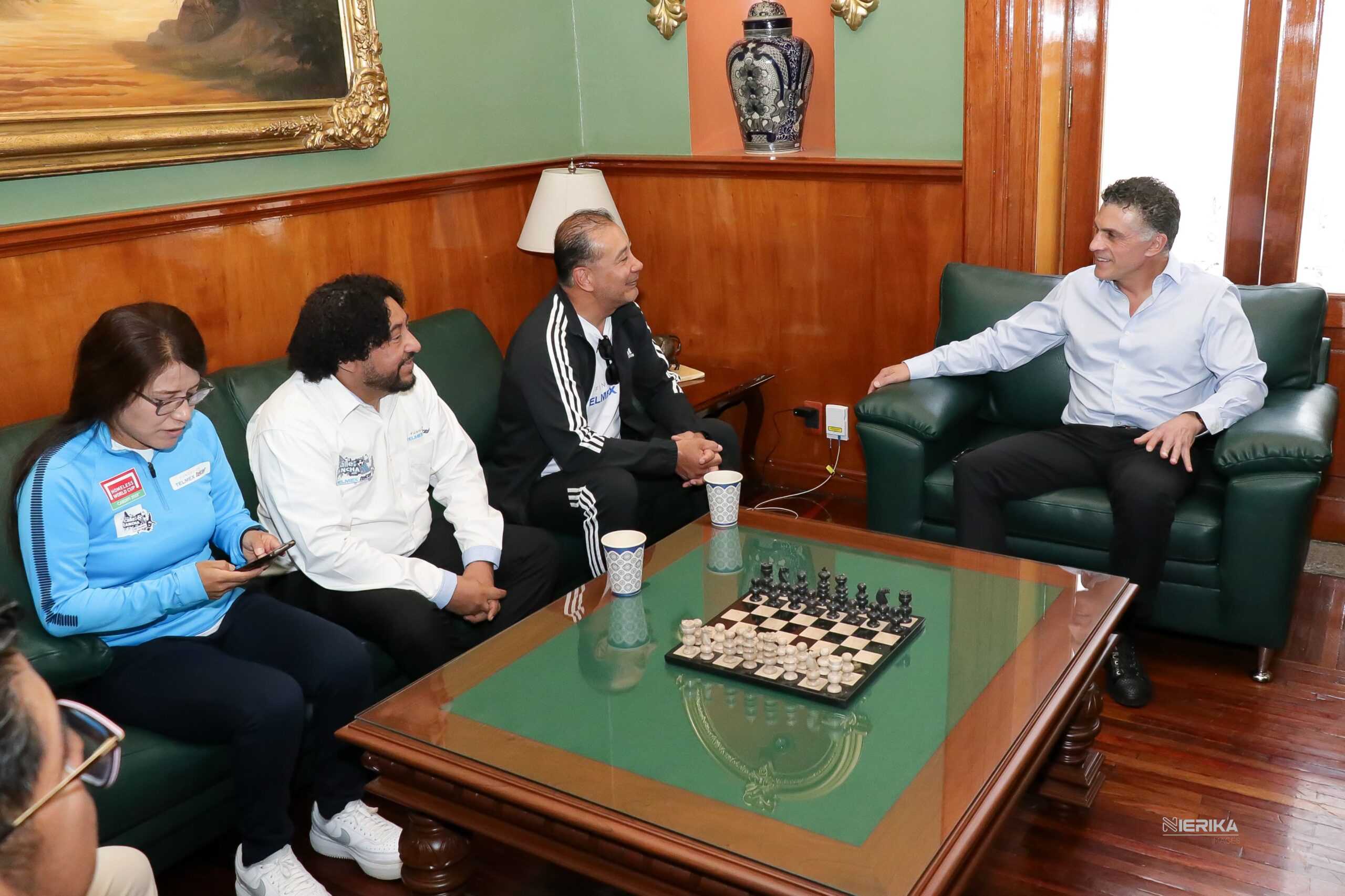 Respaldo total al deporte en Tlaxcala Capital, presenta el Presidente Alfonso Sánchez el Torneo Street Soccer