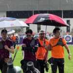 NI LA LLUVIA DETIENE A LOS MEJORES ATLETAS DE TIRO CON ARCO, EN EL MEJOR ESCENARIO PARA LA OLIMPIADA NACIONAL 2025