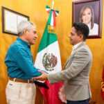 ENTREGA SECRETARIO DE GOBIERNO NOMBRAMIENTO A MATEO SERGIO SÁNCHEZ RAMÍREZ COMO DIRECTOR GENERAL DEL ITIFE