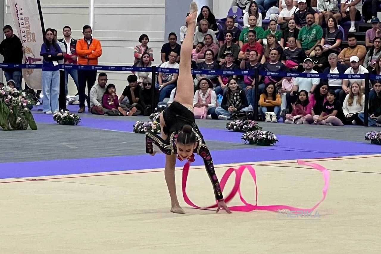 CONCLUYERON LAS COMPETENCIAS DE GIMNASIA RÍTMICA EN TLAXCALA
