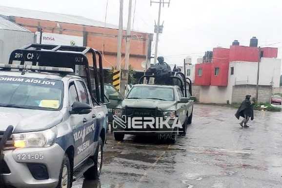 Ejército Mexicano realiza recorridos de seguridad en Chiautempan