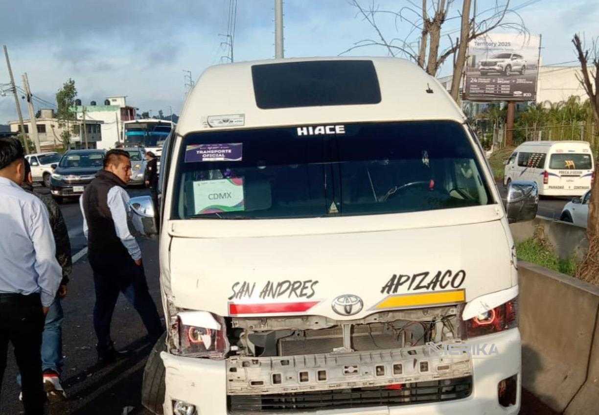 ATLETAS DE TIRO CON ARCO CDMX RESULTAN ILESOS TRAS INCIDENTE DE TRÁNSITO EN TLAXCALA