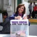VOTA GOBERNADORA Y LLAMA A CIUDADANOS A PARTICIPAR EN EL PROCESO PARA ELEGIR AL PODER JUDICIAL