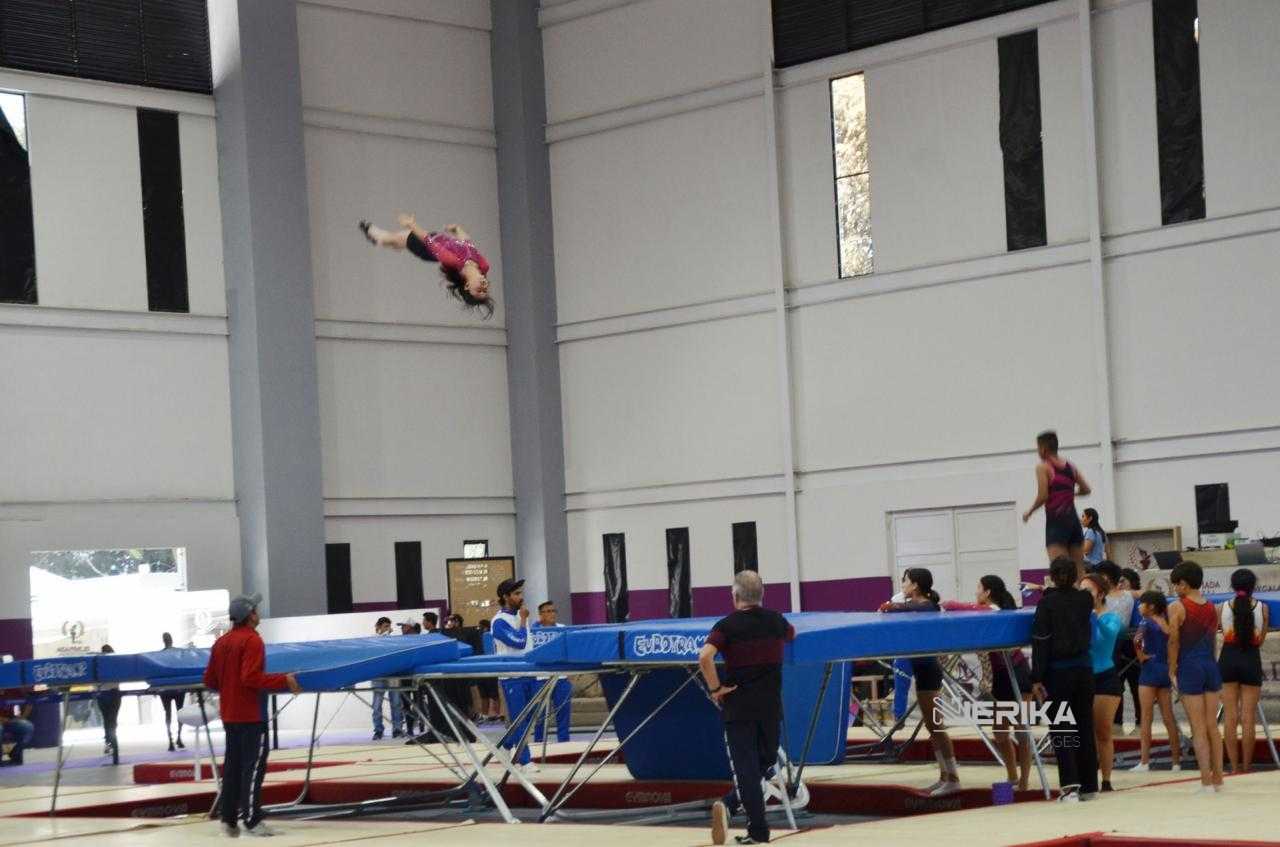 TLAXCALA, SEDE DE TALLA MUNDIAL PARA LA GIMNASIA DE TRAMPOLÍN, AFIRMAN DELEGACIONES DEPORTIVAS