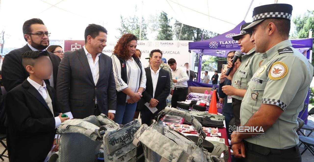 ARRANCA JORNADA DE PAZ EN SANTA CRUZ TLAXCALA CON RESULTADOS POSITIVOS EN SEGURIDAD Y COMPROMISOS CUMPLIDOS CON LA NIÑEZ