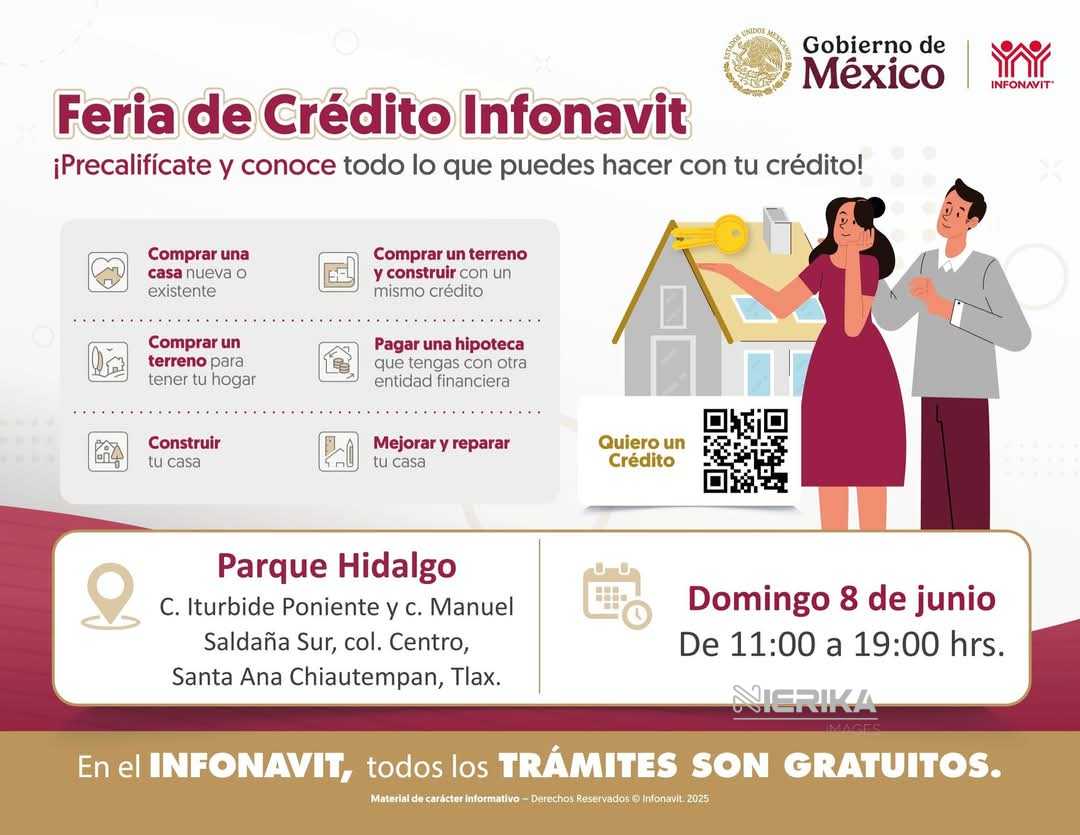 ¡No te pierdas la Feria de Crédito Infonavit en Chiautempan!
