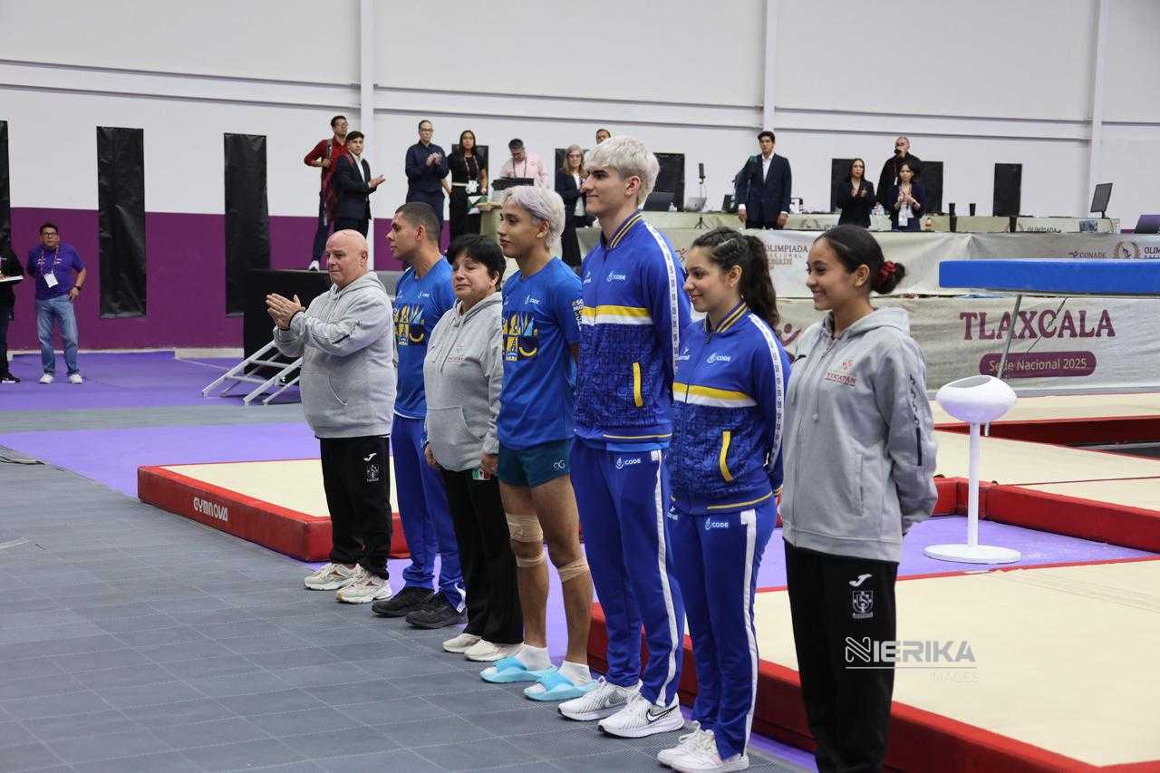 ANUNCIAN AUTORIDADES DE FEDERACIÓN MEXICANA DE GIMNASIA A INTEGRANTES DE LA SELECCIÓN NACIONAL DE GIMNASIA DE TRAMPOLÍN