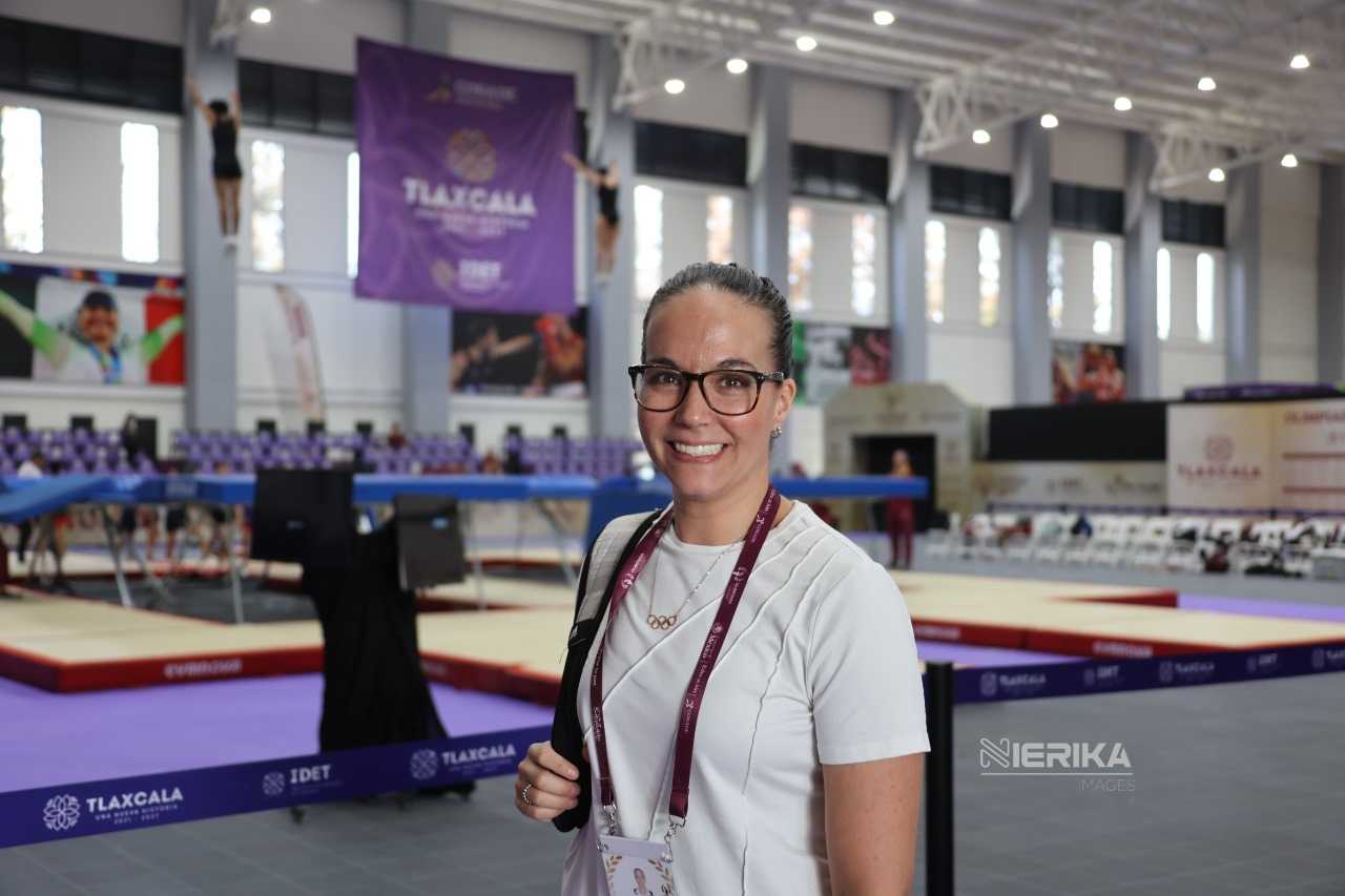 SON DE ALTO NIVEL COMPETITIVO ENCUENTROS DE GIMNASIA DE TRAMPOLÍN EN APIZACO: COORDINADORA DE JUECES