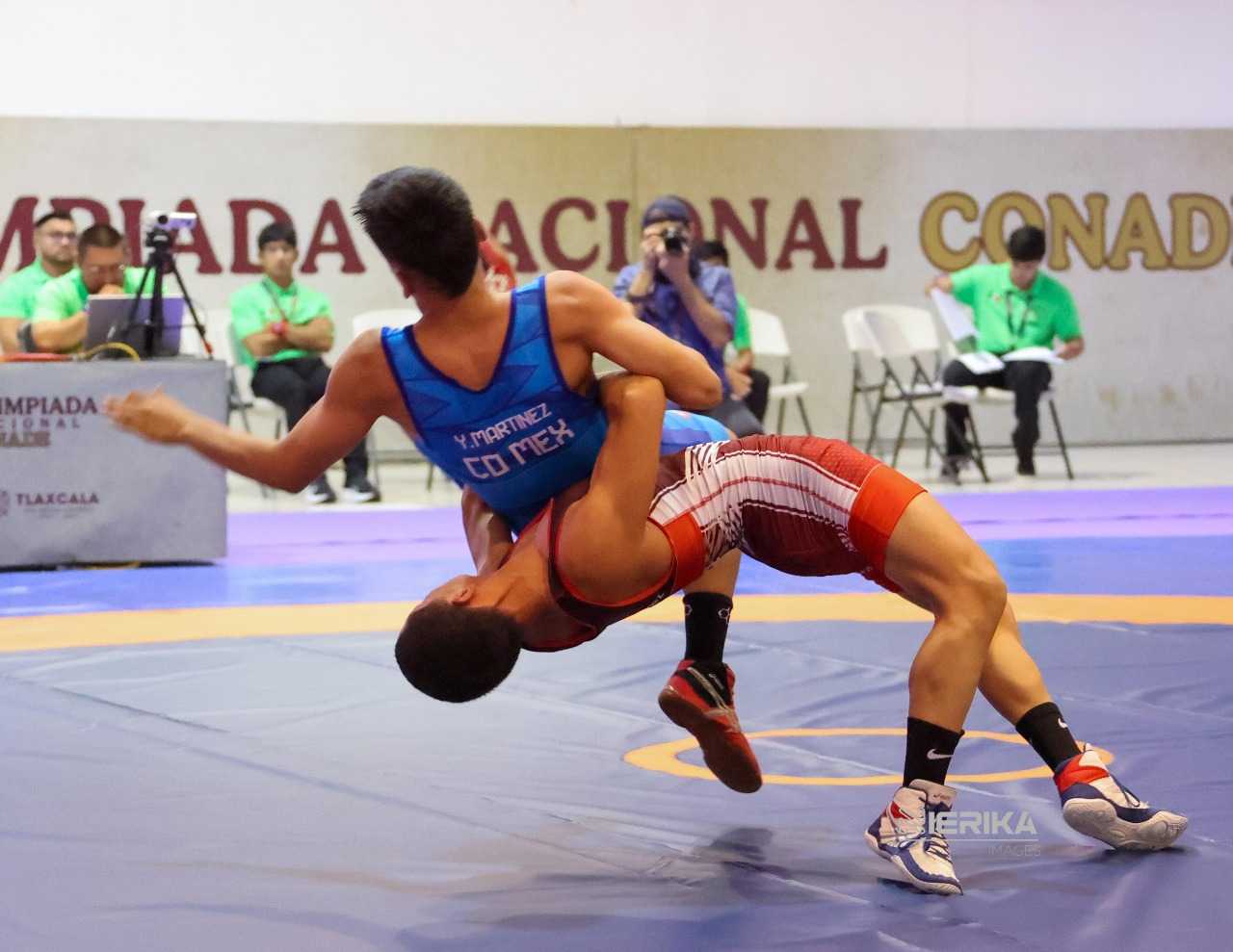OLIMPIADA NACIONAL: COMPETENCIAS DE LUCHAS CON GLADIADORES AL ESTILO GRECORROMANO