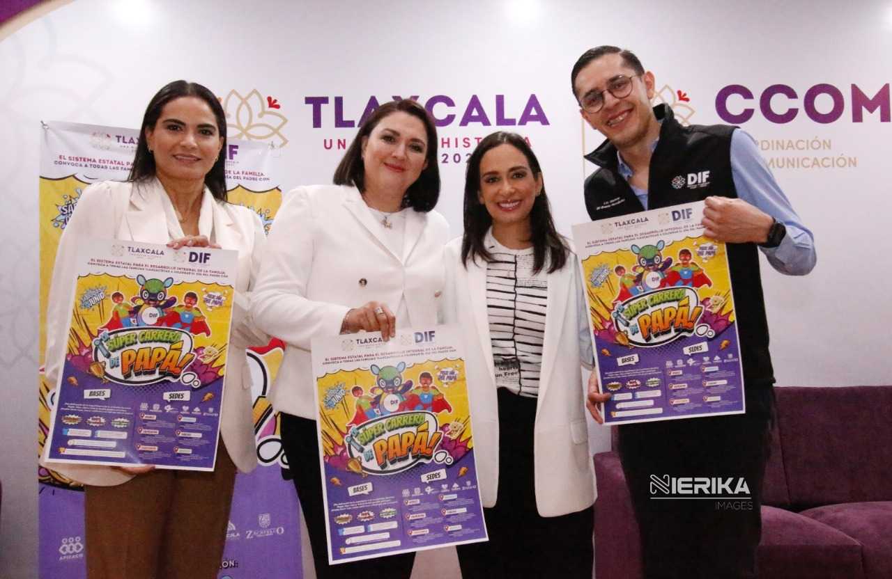 CELEBRARÁ SEDIF A PAPÁS TLAXCALTECAS CON SUPER CARRERA