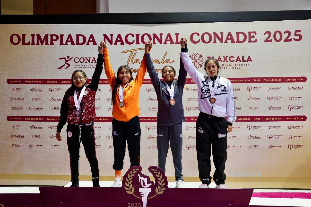 TLAXCALA SUMA TRES MEDALLAS MÁS EN LUCHAS ASOCIADAS
