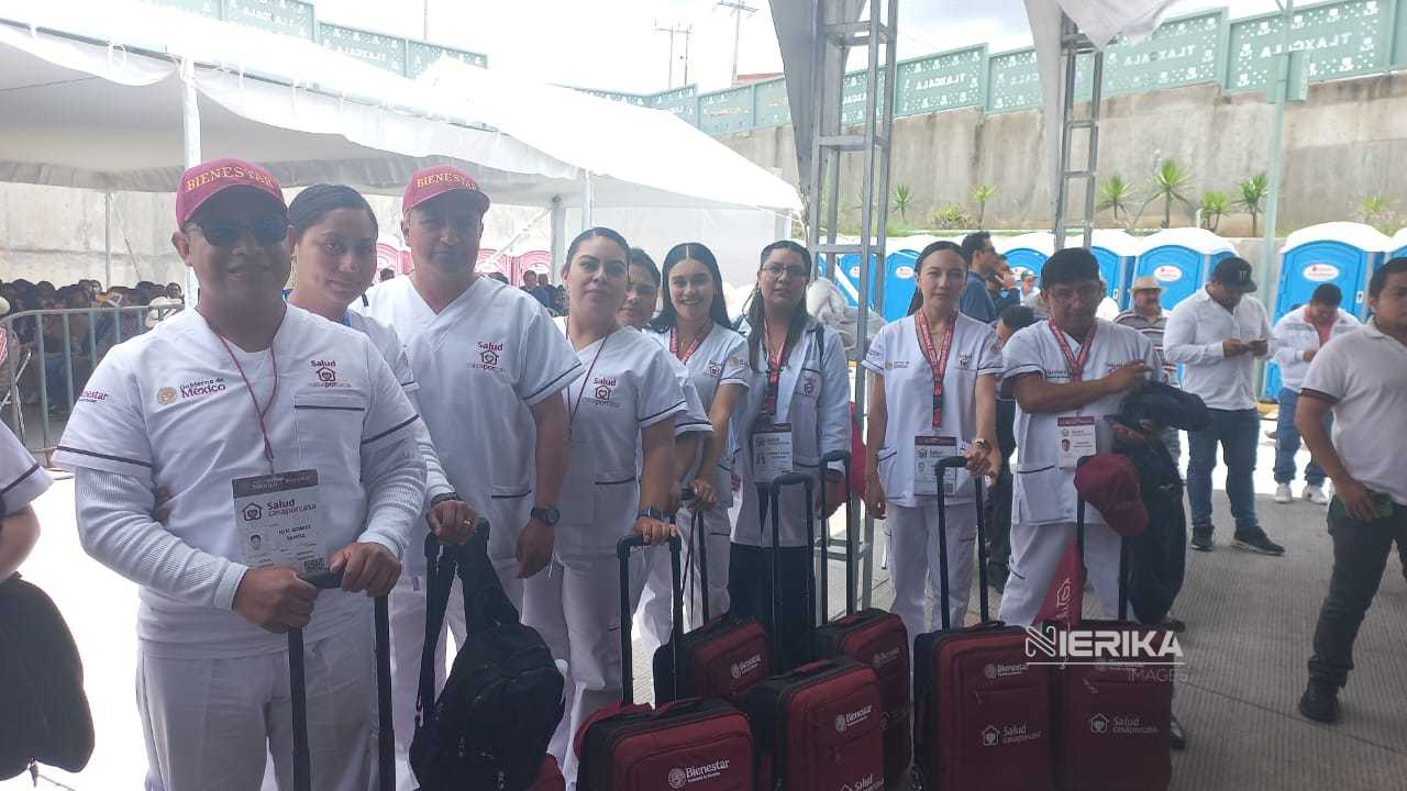 PROFESIONALES DE LA SALUD DESTACAN SU COMPROMISO CON EL PROGRAMA «SALUD CASA POR CASA» EN TLAXCALA