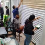 Locatarios del Mercado Hidalgo y autoridades municipales emprenden jornada de fumigación y limpieza