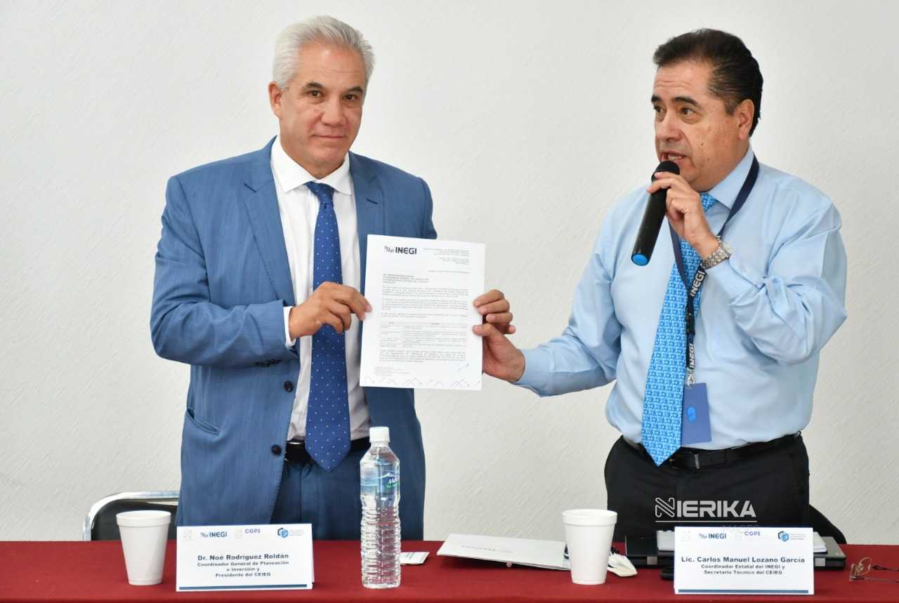 COORDINACIÓN DE PLANEACIÓN E INEGI INICIAN LEVANTAMIENTO DE CENSO NACIONAL DE GOBIERNOS ESTATALES 2025