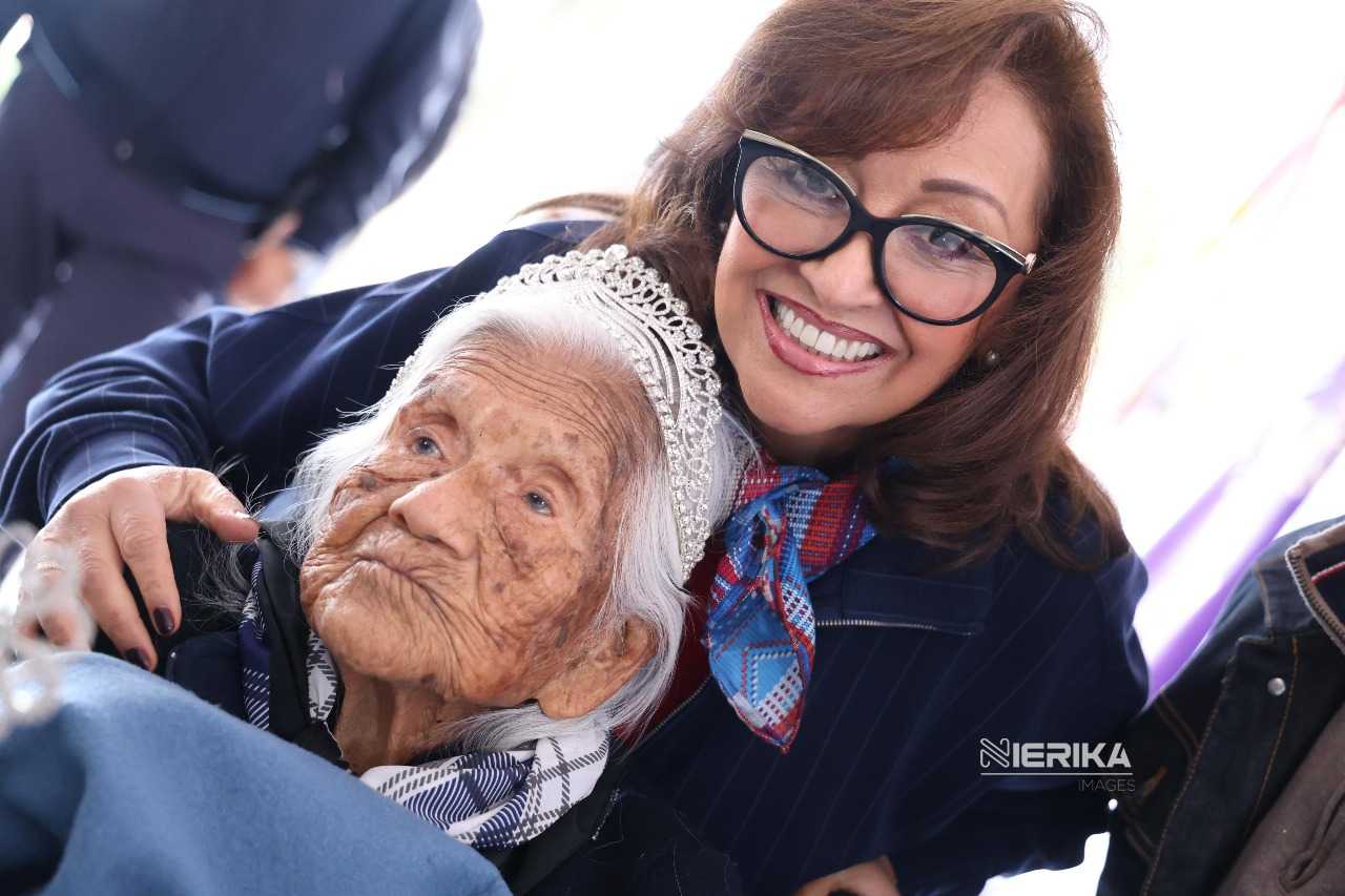 “SERVÍ A MI PUEBLO”: PENSIONADA DE 105 AÑOS AGRADECE RECONOCIMIENTO DE LA GOBERNADORA A JUBILADOS Y PENSIONADOS