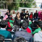 Jornada educativa en Chiautempan con estudiantes de secundaria para la prevención de embarazos.