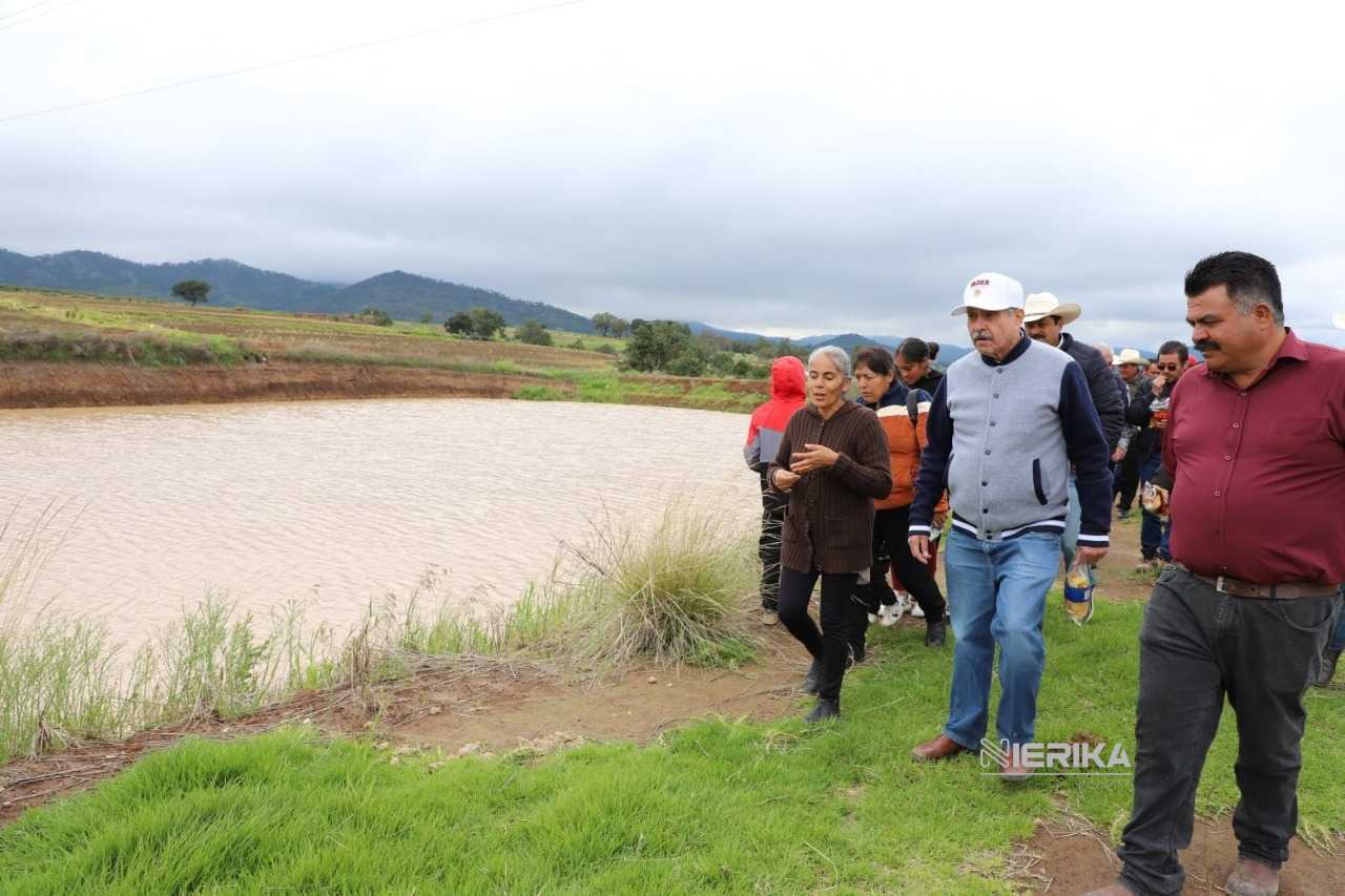 TLAXCALA Y GOBIERNO DE MÉXICO POTENCIARÁN CAPTACIÓN DE AGUA DE LLUVIA EN BENEFICIO DEL CAMPO