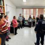Policía de Chiautempan refuerza grupos vecinales en las comunidades