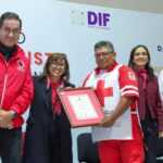 RECONOCE GOBERNADORA LORENA CUÉLLAR LABOR DE SOCORRISTAS DE TLAXCALA Y REAFIRMA COMPROMISO CON LA CRUZ ROJA