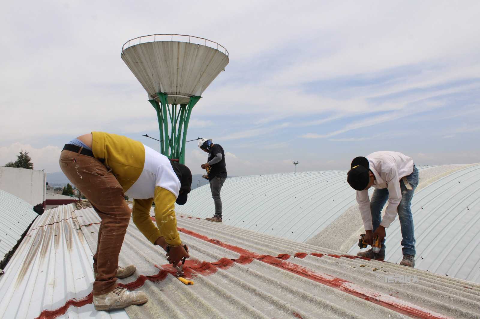 Emprende Gobierno de Chiautempan rehabilitación del recinto ferial