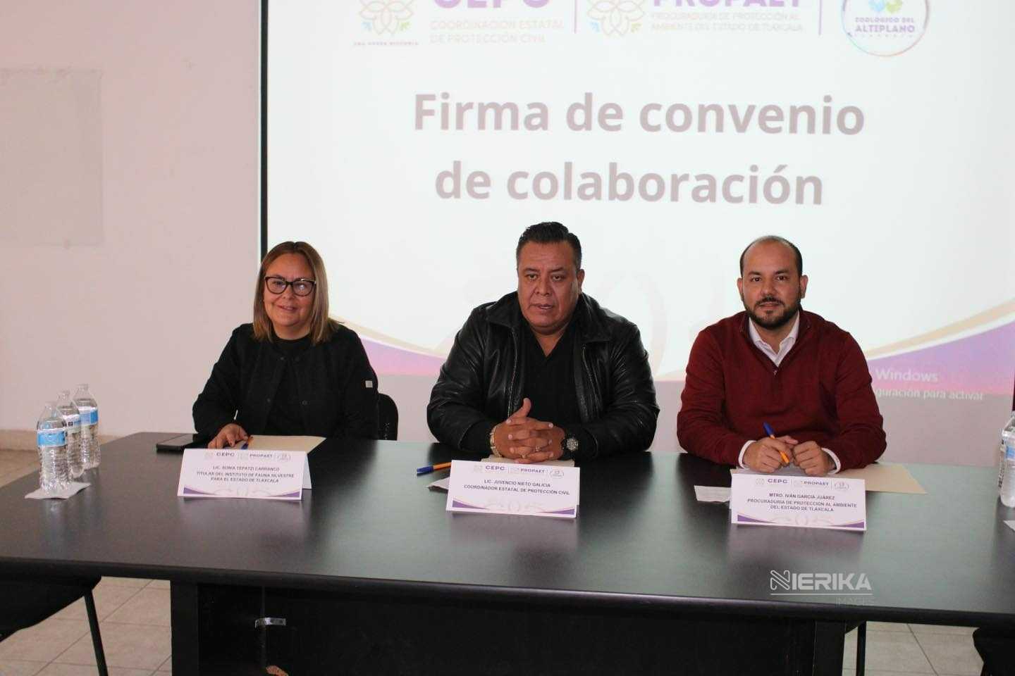 TLAXCALA CONSOLIDA ALIANZA PARA PROTEGER FAUNA SILVESTRE Y PREVENIR RIESGOS AMBIENTALES