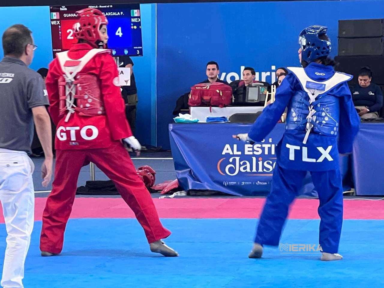 TLAXCALA CIERRA PARTICIPACIÓN EN TAEKWONDO EN LA OLIMPIADA NACIONAL CON CUATRO MEDALLAS