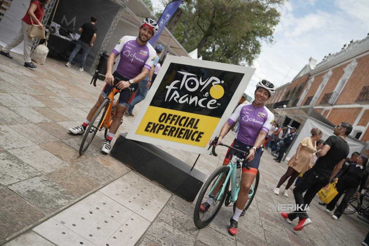 ENTREGAN KITS A PARTICIPANTES DE L’ÉTAPE TLAXCALA BY TOUR DE FRANCE