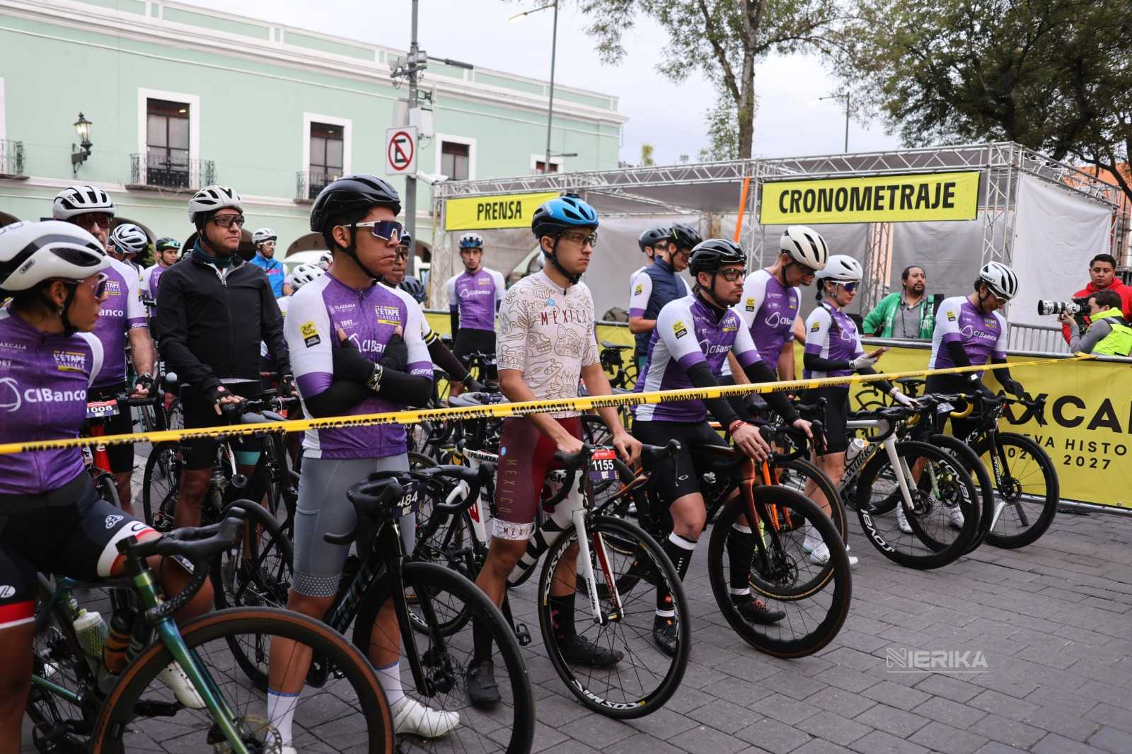 ARRANCA L’ÉTAPE TLAXCALA BY TOUR DE FRANCE CON CICLISTAS OLÍMPICOS Y DE ÉLITE NACIONAL