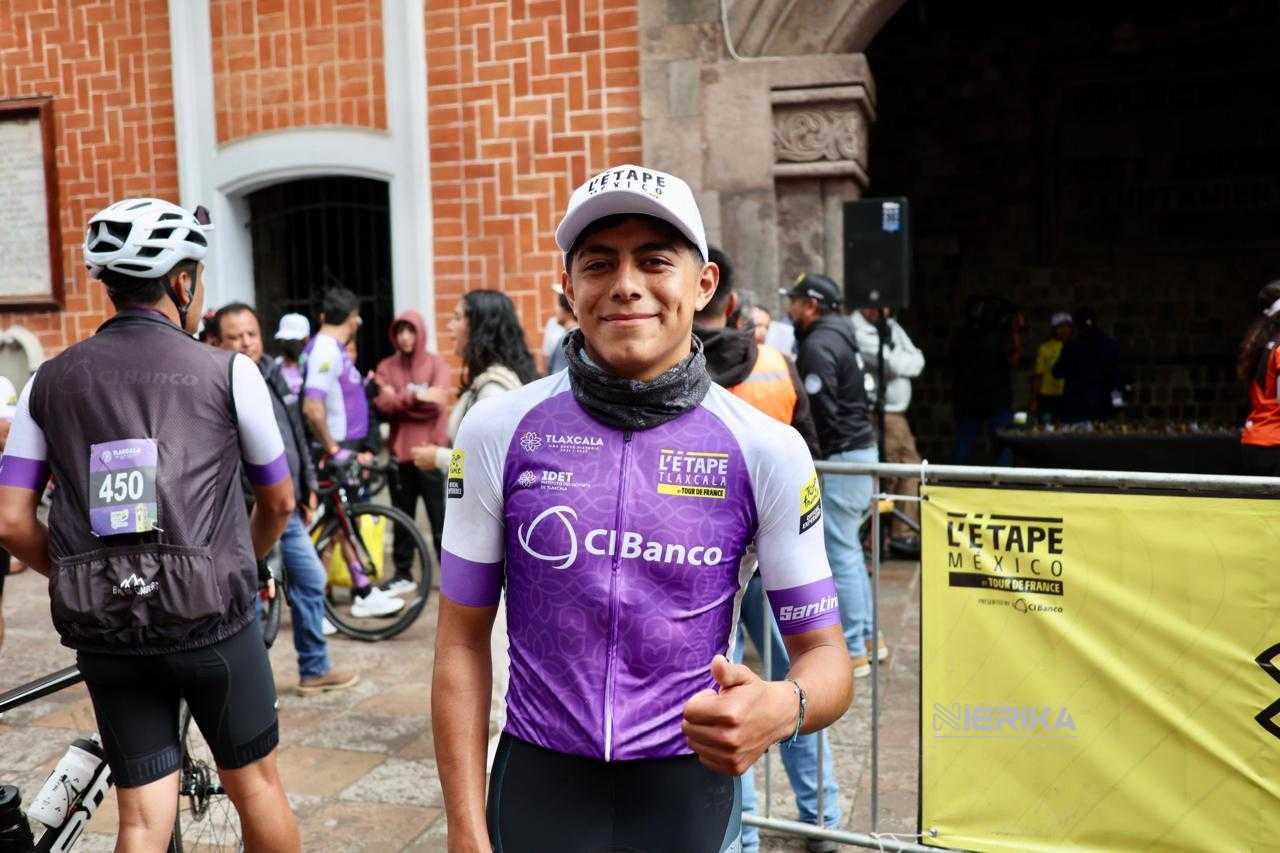 MIGUEL ÁNGEL LEAL VARGAS, ORGULLO DE TLAXCALA Y SUBCAMPEÓN EN L’ÉTAPE TLAXCALA BY TOUR DE FRANCE