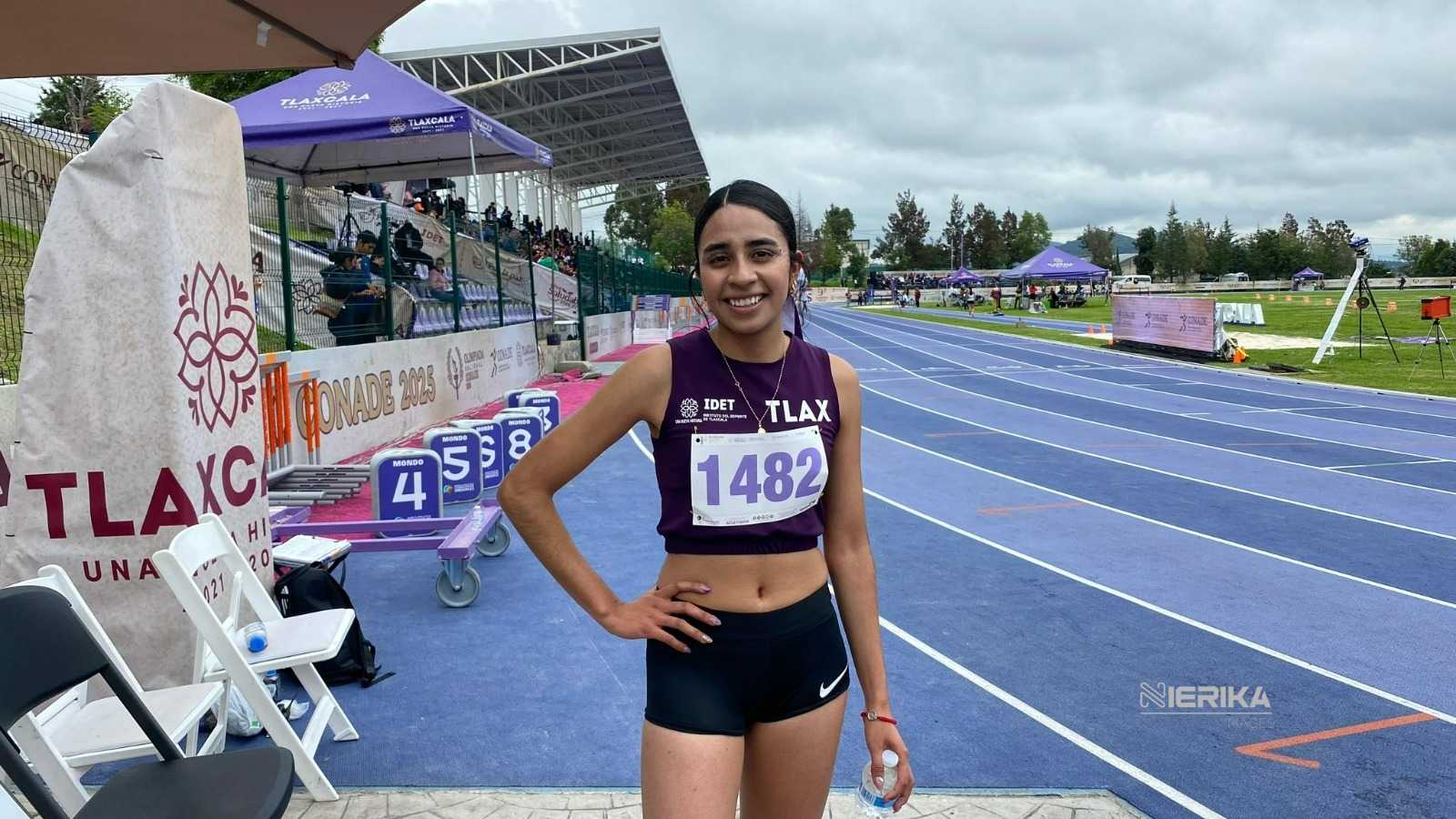 ABRIL ROJAS CONQUISTA BRONCE PARA TLAXCALA EN LOS 1500 METROS PLANOS SUB-20