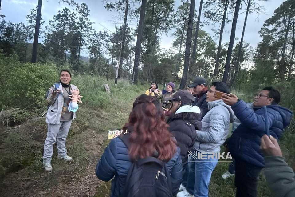 MEDIOS ESTATALES Y NACIONALES VISITAN EL SANTUARIO DE LAS LUCIÉRNAGAS PARA PROMOVER TURISMO SOSTENIBLE EN TLAXCALA