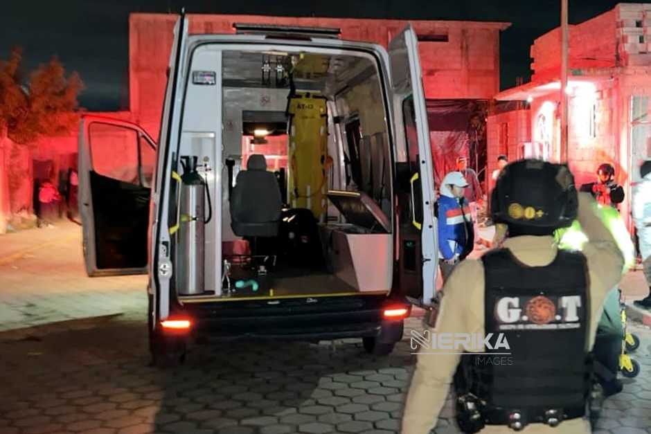 Policía de Chiautempan atiende riña familiar con persona lesionada