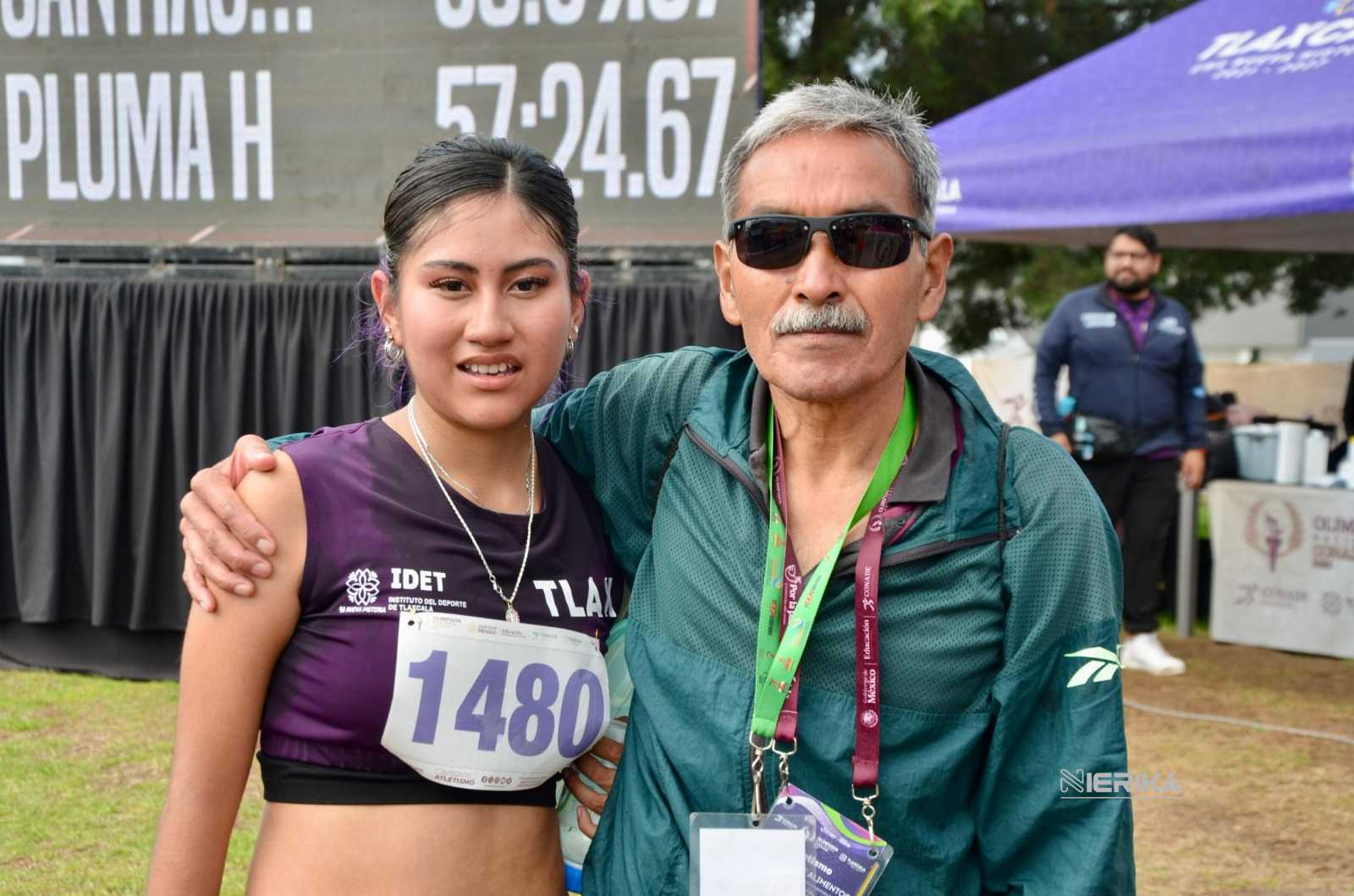 DEBUTA MARÍA GUADALUPE PLUMA CON MEDALLA DE BRONCE EN LOS 10 MIL METROS MARCHA DE LA OLIMPIADA NACIONAL