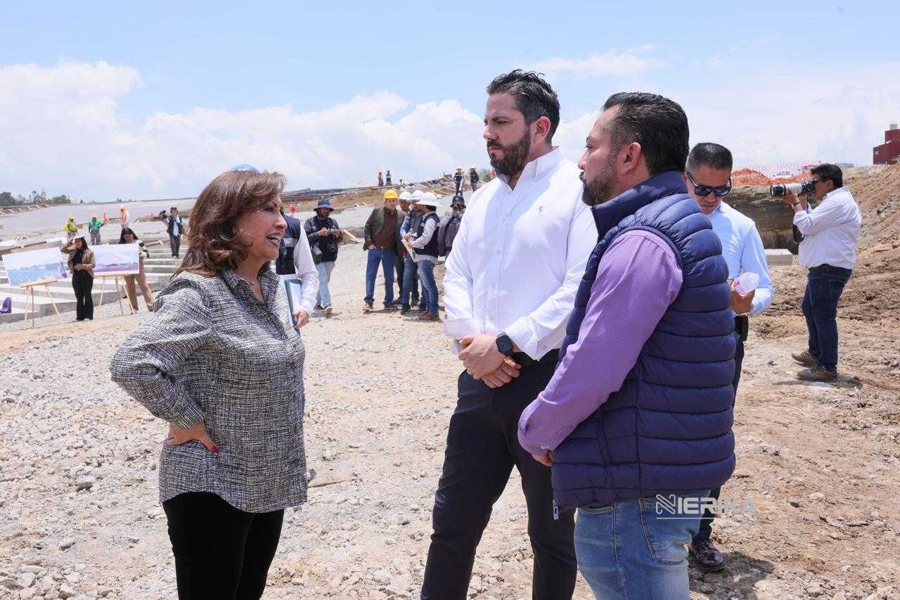 SUPERVISA GOBERNADORA AVANCES EN LAS OBRAS DE LA CIUDAD DE LA CULTURA Y ENTRETENIMIENTO
