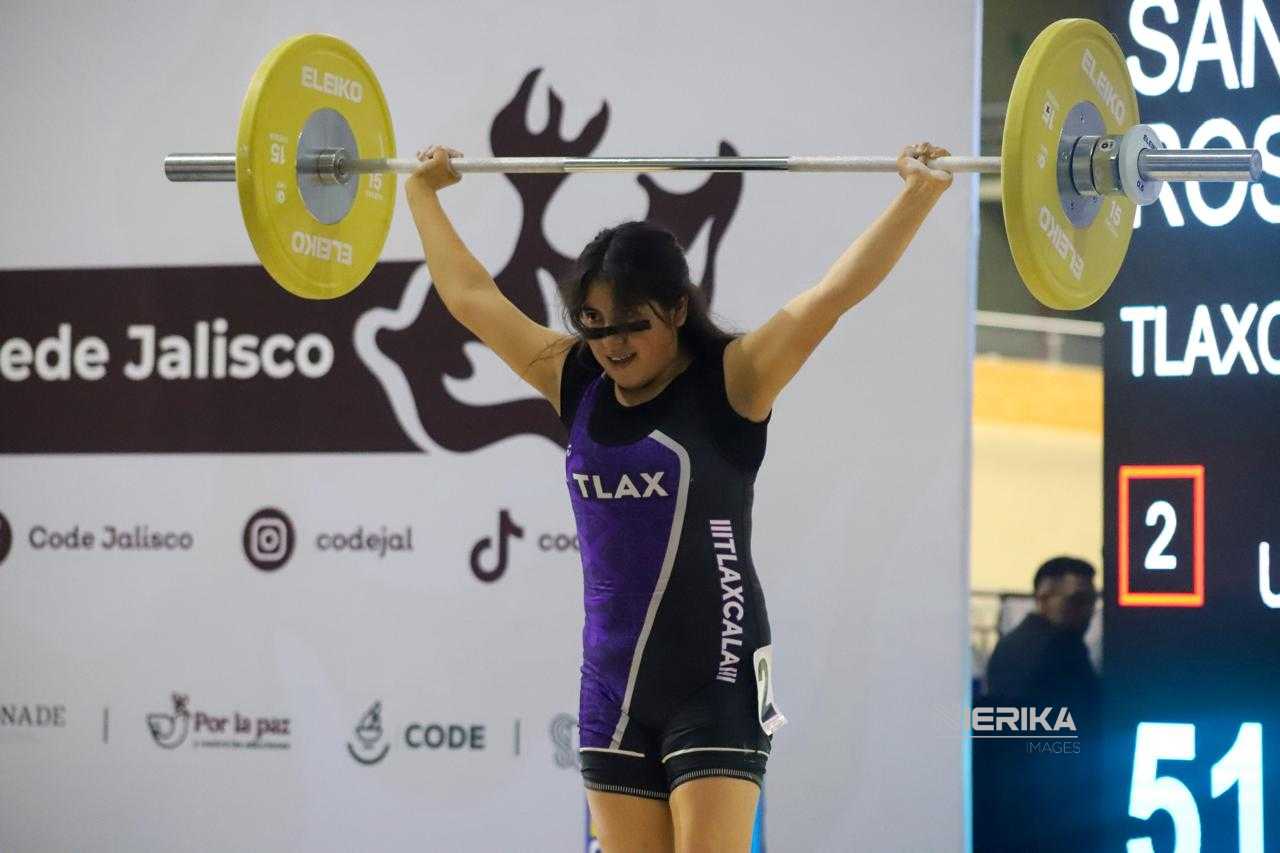 ROSELLA MAYLEN SÁNCHEZ DESTACA EN HALTEROFILIA DURANTE OLIMPIADA NACIONAL CONADE 2025