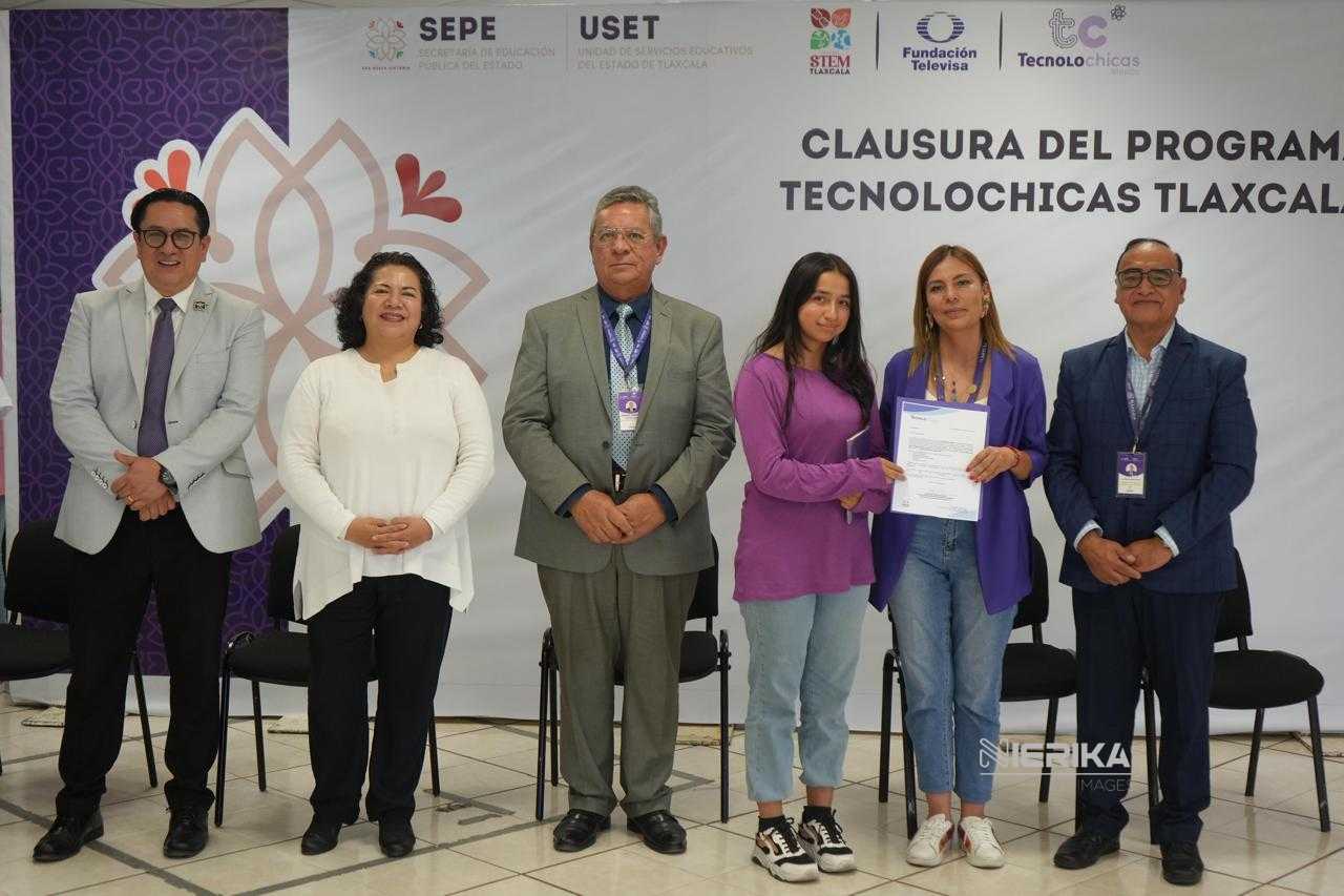 CONCLUYE CUARTO BLOQUE DE “TECNOLOCHICAS TLAXCALA”; 100 ALUMNAS SE CAPACITAN EN ROBÓTICA E INTELIGENCIA ARTIFICIAL
