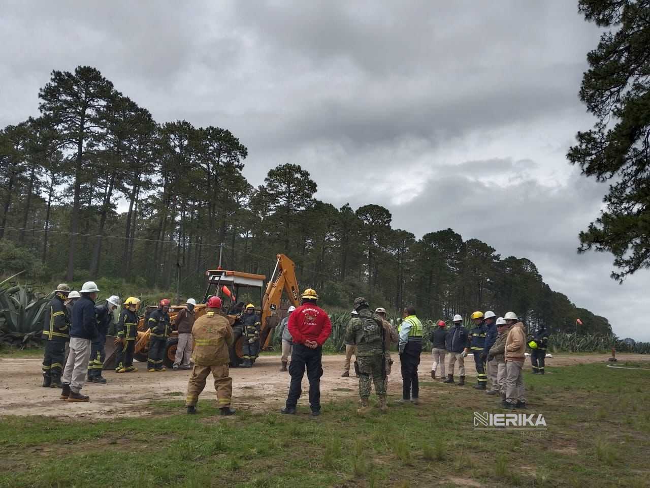 CONTROLAN FUGA DE GAS EN NANACAMILPA