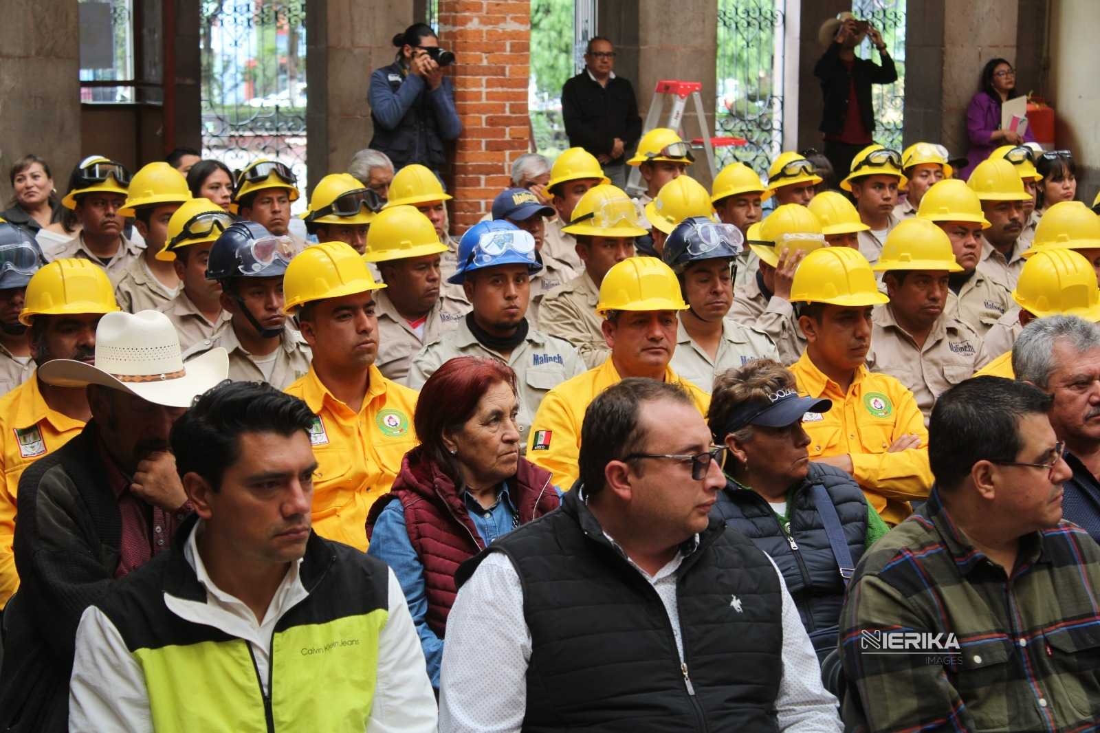 RECONOCEN GOBIERNO DEL ESTADO Y CONAFOR A BRIGADISTAS COMBATIENTES DE INCENDIOS FORESTALES