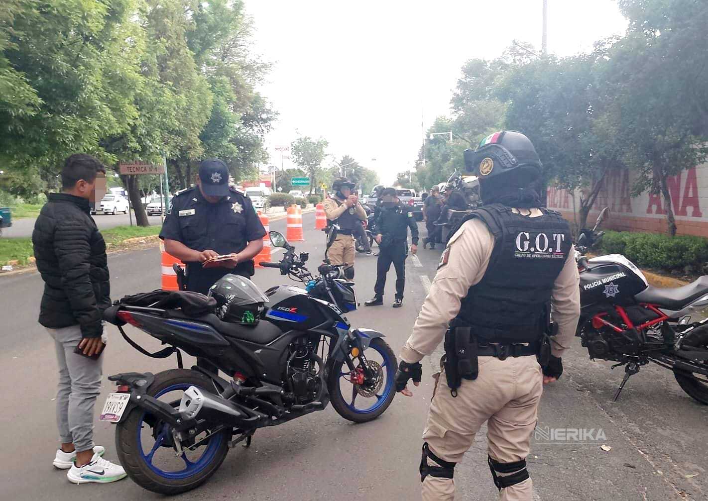 Realiza la policía revisiones preventivas en distintos puntos de acceso a Chiautempan