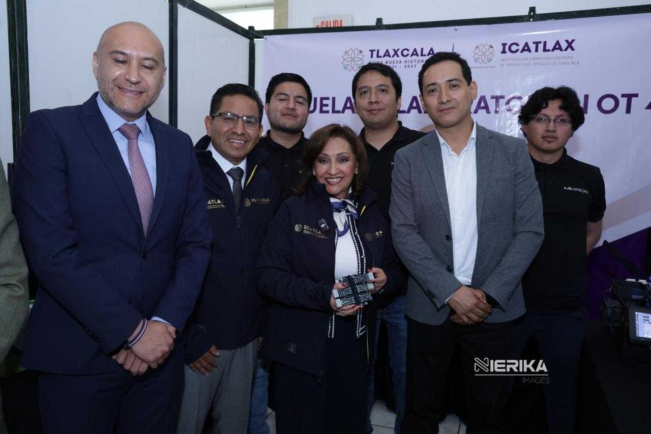 PONE EN MARCHA GOBERNADORA LORENA CUÉLLAR NUEVA OFERTA EDUCATIVA DEL ICATLAX PARA LA FORMACIÓN LABORAL