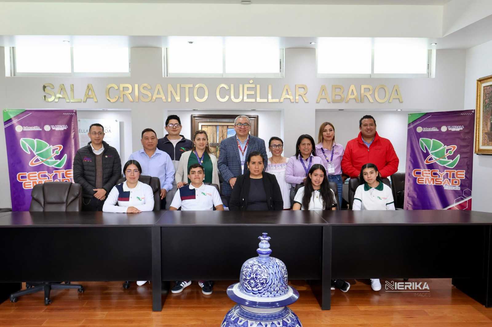 RECONOCE SEPE A ESTUDIANTES QUE REPRESENTARON A MÉXICO EN ENCUENTRO INTERNACIONAL EN COLOMBIA