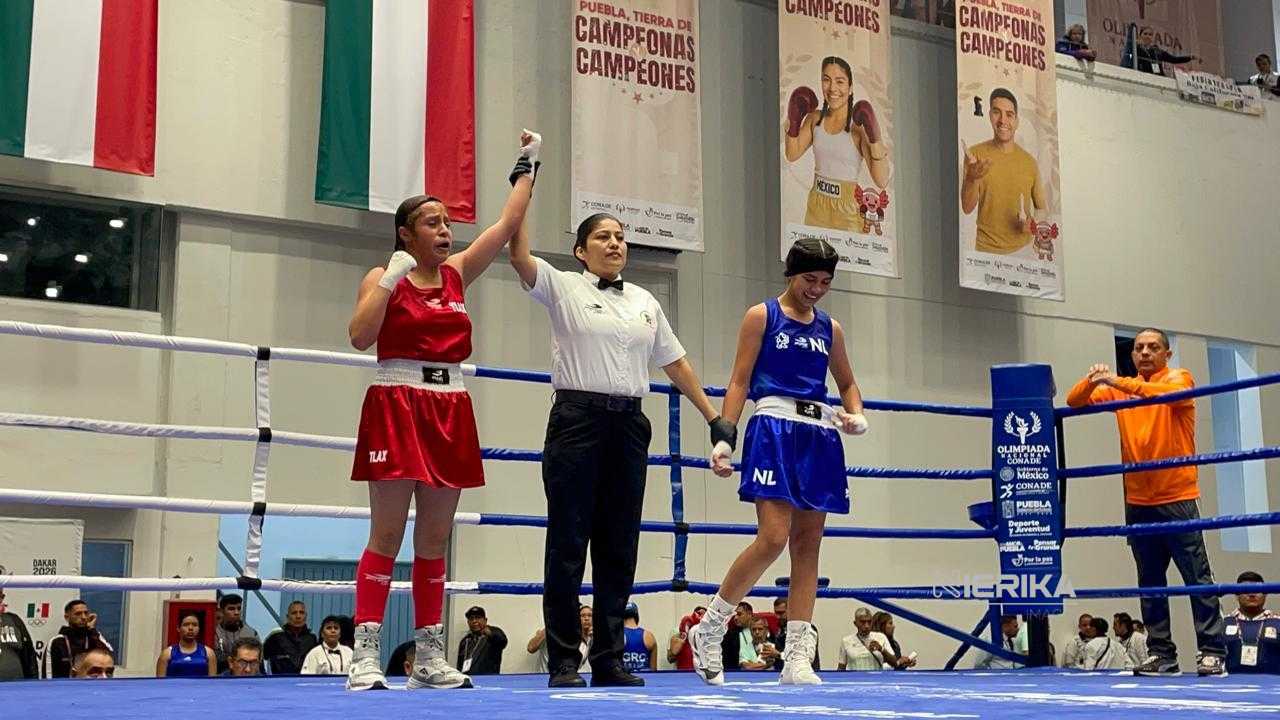 REGINA GALINDO Y JOSÉ MANUEL MEZA ASEGURAN DOS PRESEAS MÁS EN BOX DE LA OLIMPIADA NACIONAL