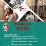 Pasarela textil en la Feria Nacional del Sarape 2025
